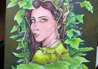 Peintures artistiques personnalisées : univers fantastique